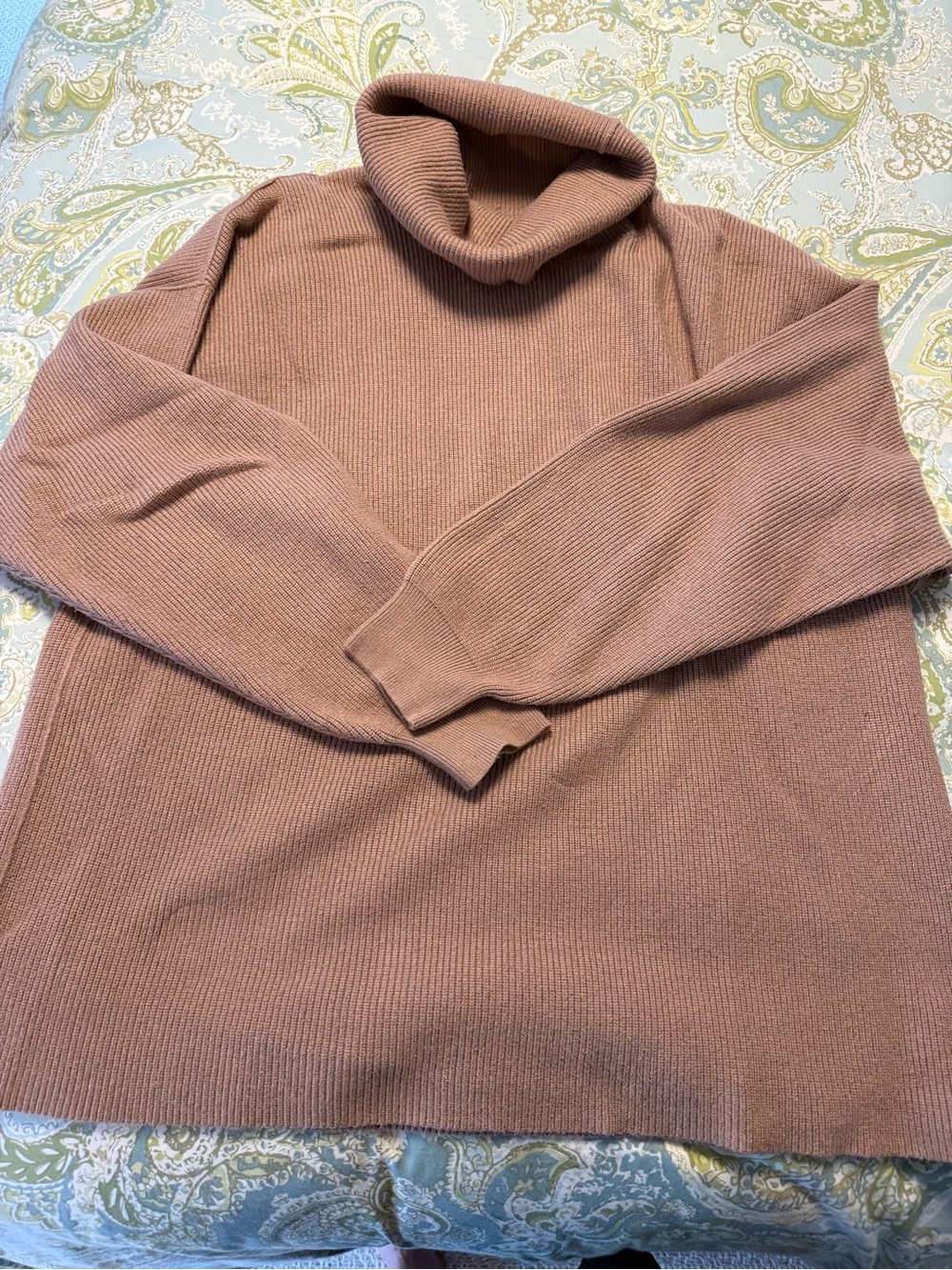 Free People Turtleneck Sweater - Dusty Rose